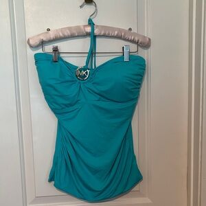 MICHAEL Michael Kors Aqua Swim Top